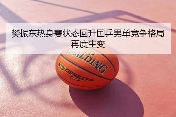 樊振东热身赛状态回升国乒男单竞争格局再度生变